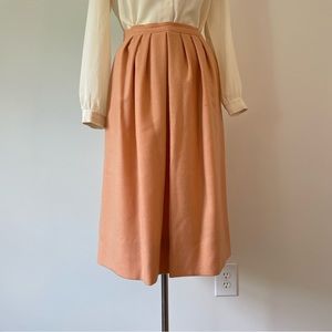 vintage wool skirt